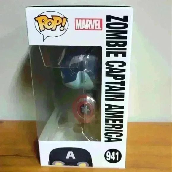 Funko pop what if series zombie Caption America #941 - Picture 2 of 6